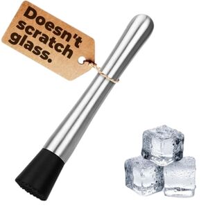 Stainless Steel Cocktail Muddler NWOT